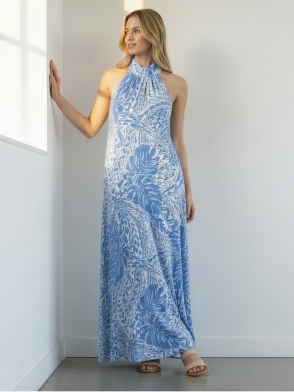 Sandra Fellini Maxi Dress Sz M/L
